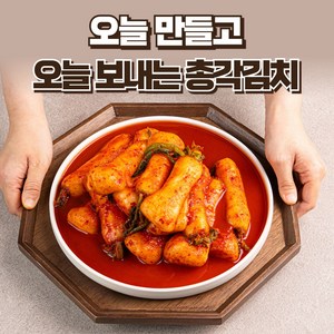 [당일제조]미리네 국산 총각김치 전라도 알타리 무 김치, 1개, 2kg