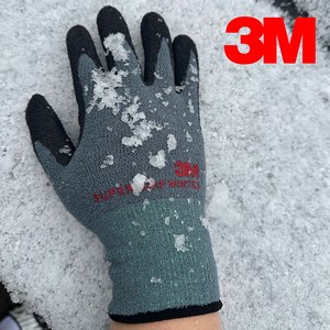 3M 슈퍼그립 윈터 겨울 기모 코팅작업장갑, 슈퍼그립 윈터 M, 5개