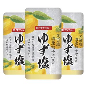 다이쇼 유자소금, 80g, 3개