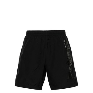 알렉산더맥퀸 로고 프린트 수영복 반바지