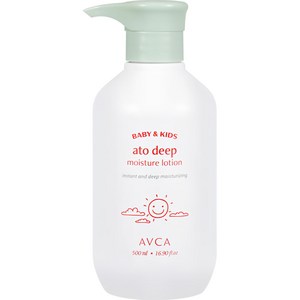 아브카 베이비 앤 키즈 아토 고보습 로션, 500ml, 1개