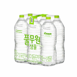 풀무원샘물 무라벨 생수, 500ml, 80개
