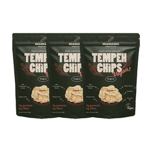 마마메 템페 칩스 오리지널 50g, 3개