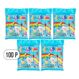 투데이 젤리스트로우, 400g, 5개