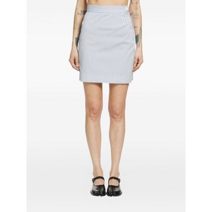 비비안웨스트우드 스트라이프 스커트, 블루계열+화이트계열, Italy 38(KR 55)