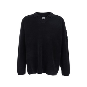 C.P.컴퍼니 렌즈 디테일 패치 스웨터, 블랙계열, Standard M(KR 100)