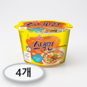 오뚜기 스낵면 컵라면 90g