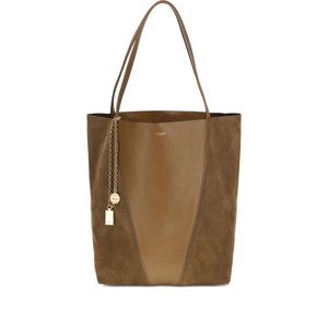 끌로에 패널 참 숄더 백