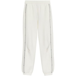 엠포리오아르마니 로고 디테일 스트레치 코튼 트랙팬츠