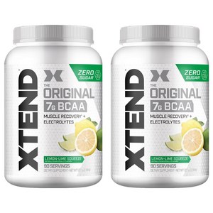 엑스텐드 더 오리지날 7G 머슬 리커버리 + 일렉트롤리츠 레몬 라임 스퀴즈, 1.22kg, 2개