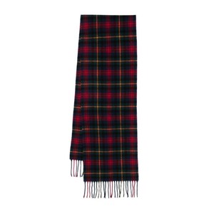 폴로랄프로렌 타탄 패턴 프린지 스카프
