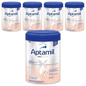 압타밀 프로푸투라 듀오어드밴스 분유 1단계, 800g, 5개