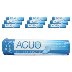 일본롯데 아쿠오 제트 블루 민트, 32g, 10개