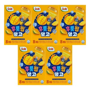 돌 후룻팝 망고, 62ml, 40개