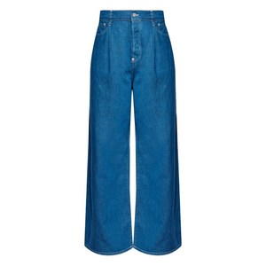 겐조 플리츠 디테일 진, 블루계열, Waist (in) 34(KR 86)