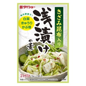 다이쇼 아사즈케 재료 2개입