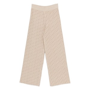 디올 패턴 니트 팬츠, 베이지계열, FR 40(KR 66)