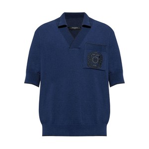 발망 폴로 칼라 티셔츠, 블루계열, Standard XS(KR 100)