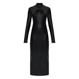 디젤 미디 M-자리-B 골지 드레스, 블랙계열, Standard S(KR 55)