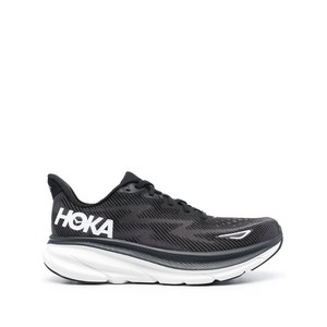 HOKA 클리프턴 9 레이스업 스니커즈, US men 9.5(KR 275), 블랙계열