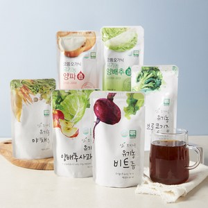 유기농 건강야채즙 실속형, 유기농 야채수, 100ml, 100개