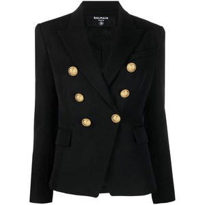 발망 더블 브레스티드 슬림 핏 재킷