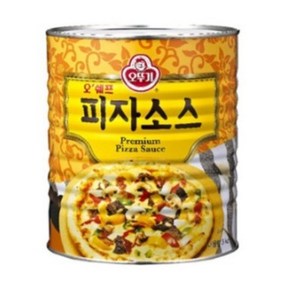 오뚜기 오쉐프 피자소스, 3kg, 4개