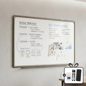 토탈하얀칠판 자석 화이트보드