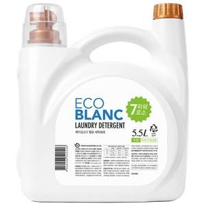 에코블랑 베이킹소다 세탁세제 무향 5.5L, 5.5L, 1개