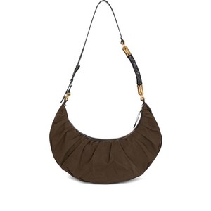 발망 에벤 주름 숄더 백