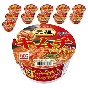 야마다이 뉴터치 원조 김치 라멘 컵라면 88g 12개, 12개