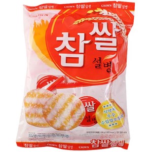 크라운 참쌀설병, 128g, 1개