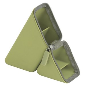 SONiC 카쿠스타 포터블 펜 스탠드 실리콘 타입, 그린, 1개