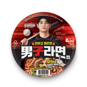 남자라면 컵 100g, 18개