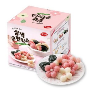 (현대hmall) 화과방 우리쌀로 만든 삼색송편믹스 / 70 90개 송편만들기, 1개, 1190g