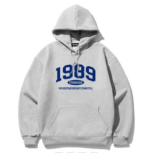 1989스탠다드 후드티 기모 오버핏 남녀공용 WSS1989STHT1