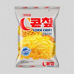 크라운 콘칲, 124g, 3개