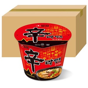 신라면 큰사발면 114g, 16개