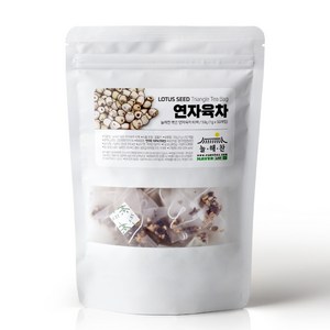 늘해찬 볶은 국산 연자육차티백 연육차 삼각티백 대용량, 1g, 50개입, 1개