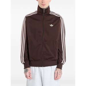 아디다스 파이어버드 집업 스웨트셔츠, 브라운계열+화이트계열, M(KR 100)