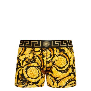 베르사체 바로코 스트레치 복서 브리프, 블랙계열+옐로우계열, Numeric 5