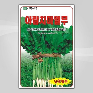 슬로시 슬로시 김장 채소 씨앗 무 배추 당근 씨 종자, 1개