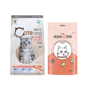 캐츠랑 고양이사료 전연령 비타플러스 20kg 점보, 닭+참치, 1개