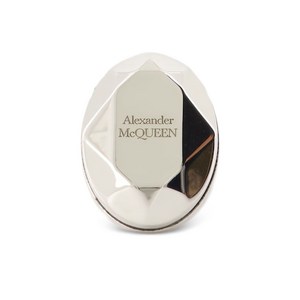 알렉산더맥퀸 패시티드 스톤 링, Italy 11(KR M), 실버계열