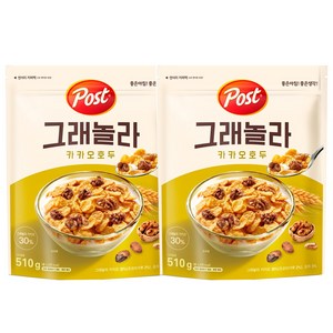 포스트 카카오 호두 그래놀라, 510g, 3개