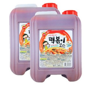 진미 떡볶이소스 10kg X2개입 20K양념장 베이스, 2개