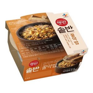 햇반 솥반 꿀약밥, 210g, 9개