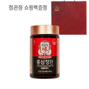 정관장 환형태의 홍삼정(홍삼정환) 총168g 선물용쇼핑백포함, 168g, 1개