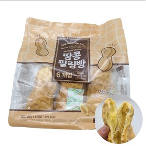 땅콩필링빵, 300g, 3개