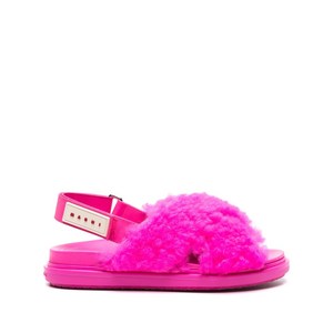 마르니 퍼스벳 페이크 시어링 샌들, Italy 38(KR 250), 핑크계열